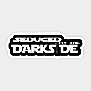 Seduced by the Darkside Logo 2 Sticker